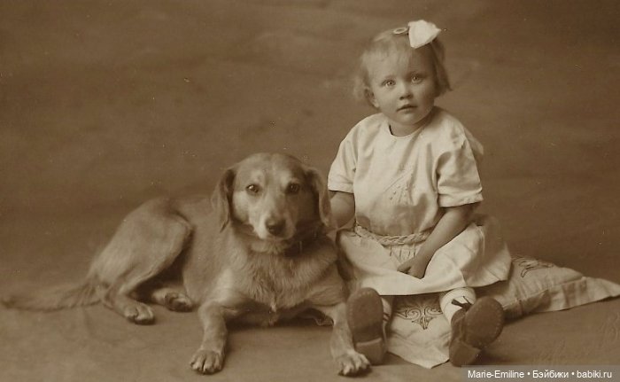 Дети с игрушками и без. Старинные фотографии (фото 9)