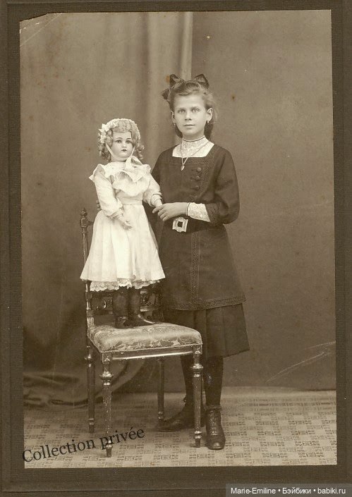 Дети с игрушками и без. Старинные фотографии