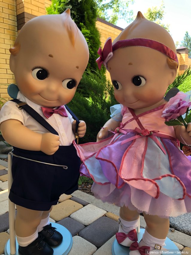 Сладкая парочка — Куклы Kewpie (Кьюпи): ангелочки Rose O'Neill (фото 10)