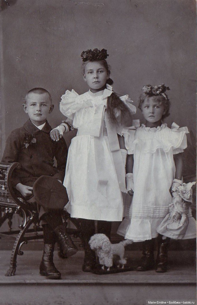 Детские образы из прошлого. Старинные фотографии