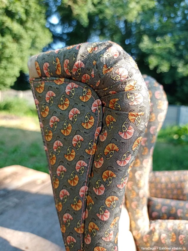 Пара кресел. Закончила — Мебель для кукол и домиков: фото (фото 2)