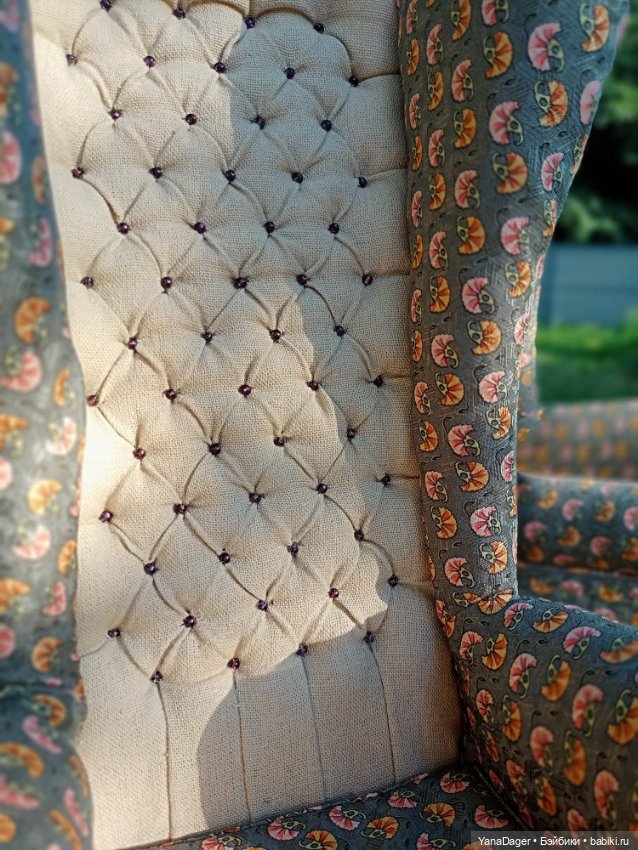 Пара кресел. Закончила — Мебель для кукол и домиков: фото