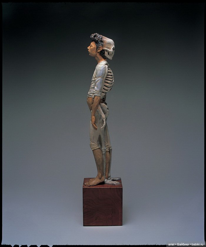 Деревянные скульптуры Yoshitoshi Kanemaki (фото 8)