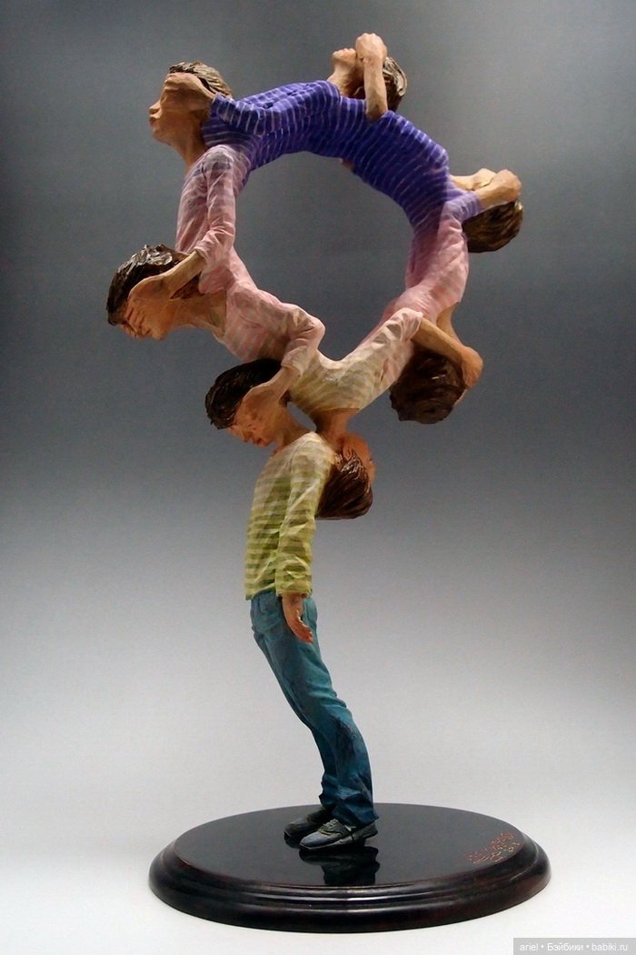 Деревянные скульптуры Yoshitoshi Kanemaki (фото 9)