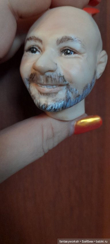 "Верхом на Харлее" авторская портретная кукла Натальи Игнатьевой