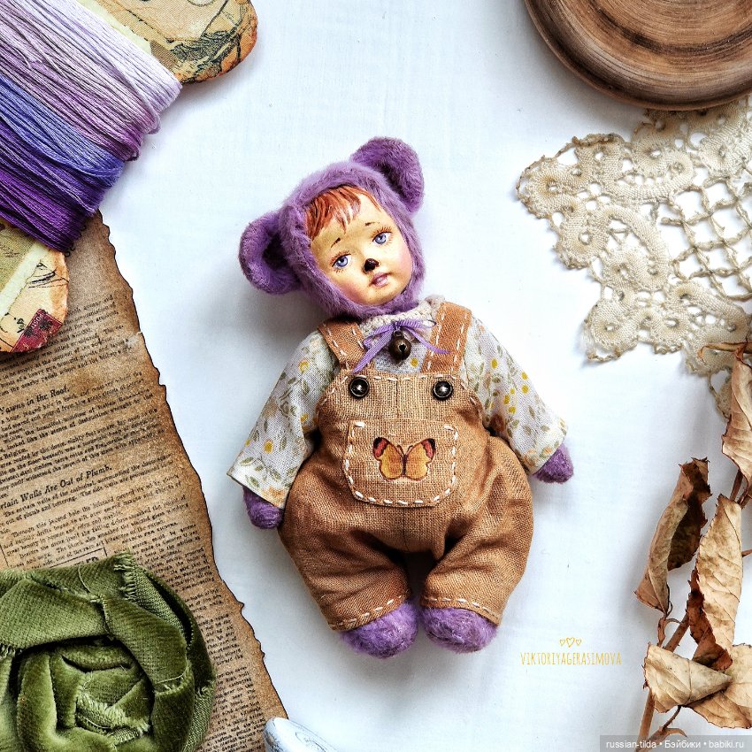 А у вас есть Талисман — Авторские мишки Тедди и друзья: фото (фото 5)