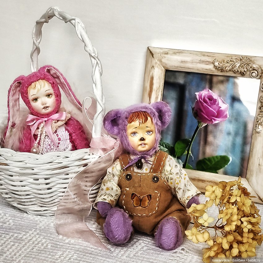 А у вас есть Талисман — Авторские мишки Тедди и друзья: фото (фото 2)