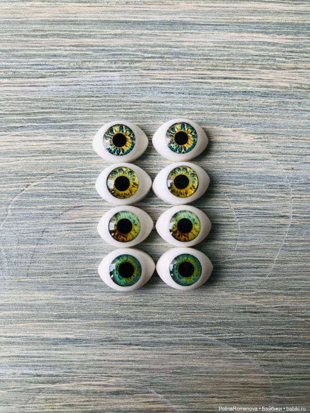 Анонс распродажи глаз для кукол «рыбки» 12 мм (фото 8)