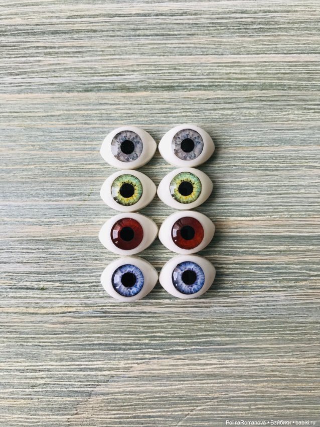 Анонс распродажи глаз для кукол «рыбки» 12 мм