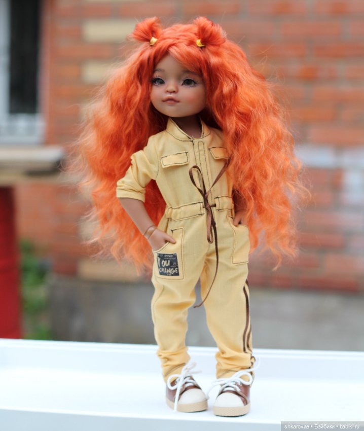 Огонёк — ООАК Paola Reina (Паола Рейна) и испанских кукол: перерисовка (фото 4)