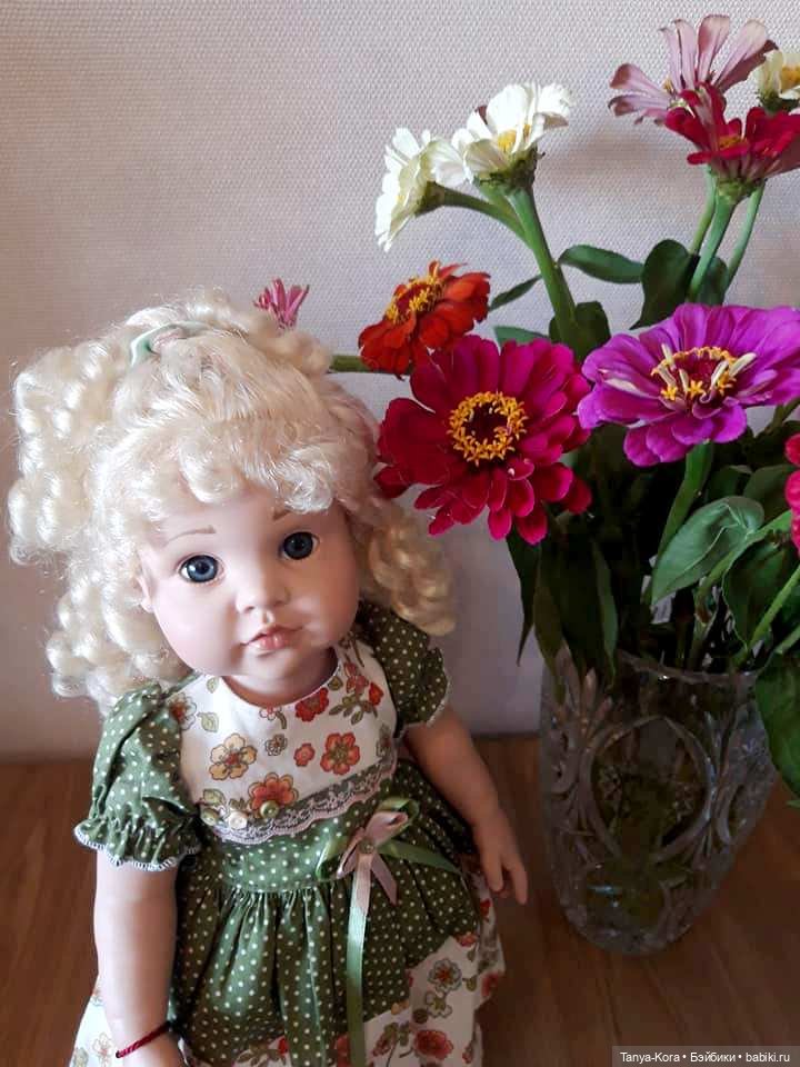Куклы и цветы — Домашние коллекции кукол: фото собраний (фото 3)