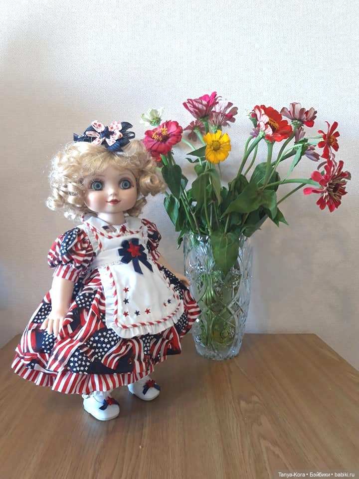 Куклы и цветы — Домашние коллекции кукол: фото собраний (фото 8)
