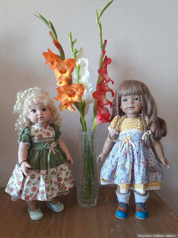 Куклы и цветы — Домашние коллекции кукол: фото собраний (фото 5)