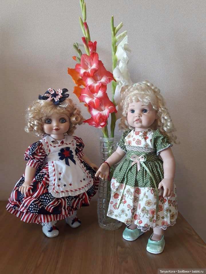 Куклы и цветы — Домашние коллекции кукол: фото собраний (фото 4)