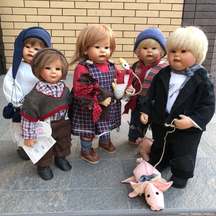 Семейство Эймеров — Куклы Susi Eimer (Сюзи Эймер): Gotz