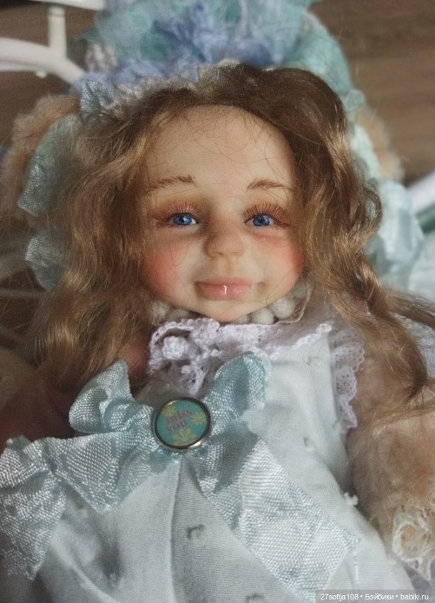 Крошка в ладошках — Лепка авторских кукол: полимерная глина (фото 5)