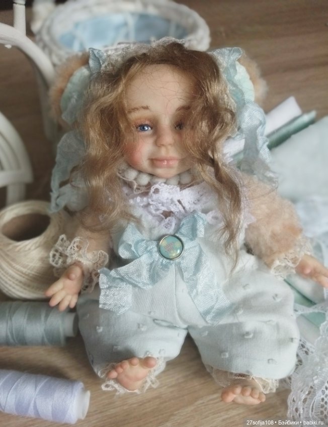 Крошка в ладошках — Лепка авторских кукол: полимерная глина