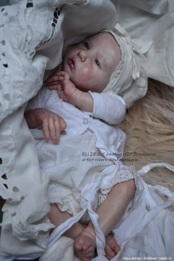 Процесс возрождения Элли Сью.Кукла -реборн Анны Морозовой