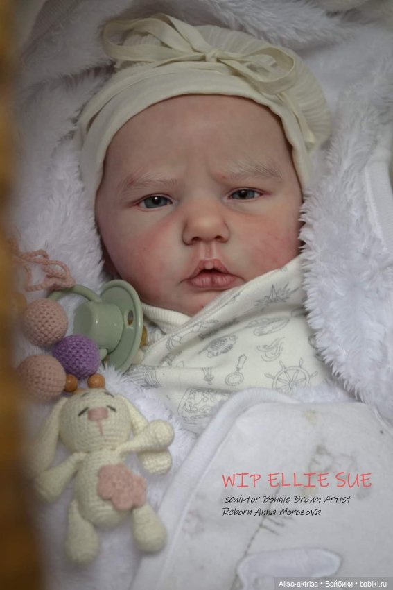 Процесс возрождения Элли Сью.Кукла -реборн Анны Морозовой (фото 2)