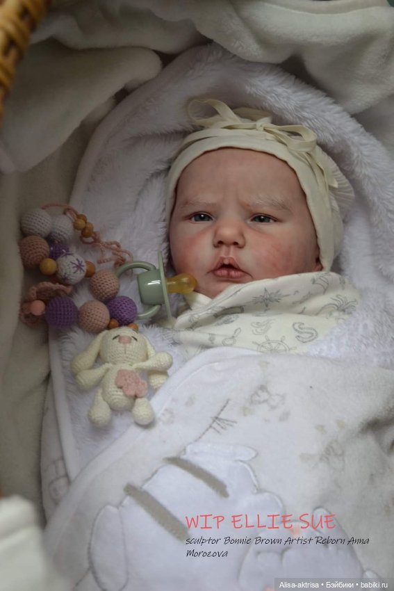 Процесс возрождения Элли Сью.Кукла -реборн Анны Морозовой (фото 3)