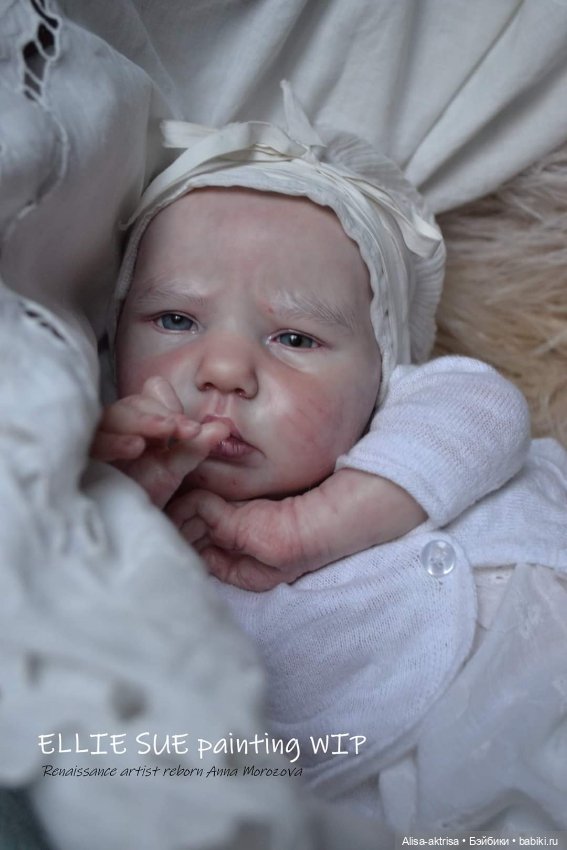 Процесс возрождения Элли Сью.Кукла -реборн Анны Морозовой