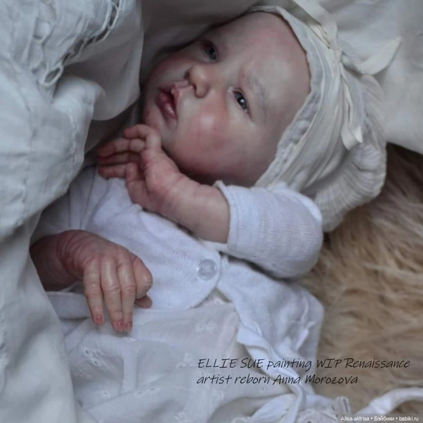 Процесс возрождения Элли Сью.Кукла -реборн Анны Морозовой
