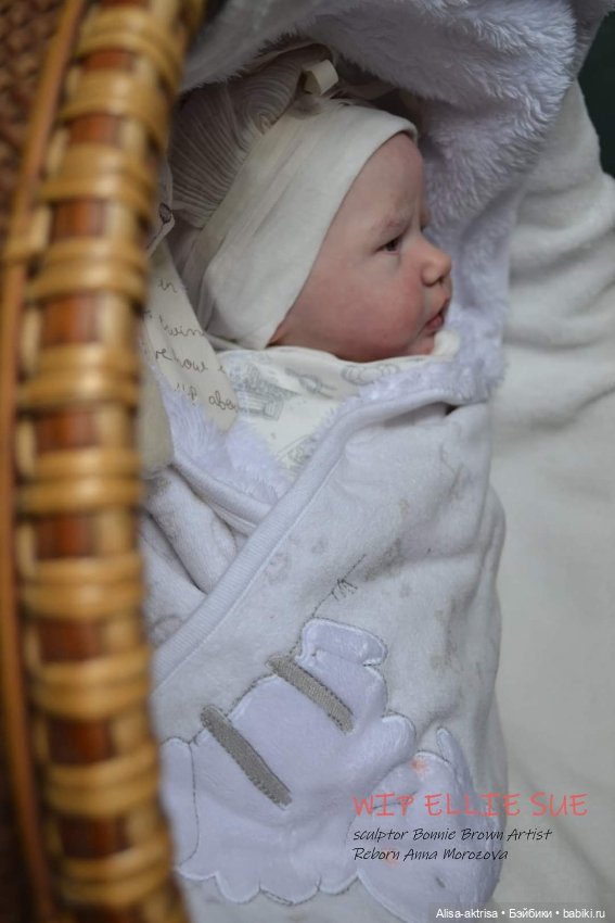 Процесс возрождения Элли Сью.Кукла -реборн Анны Морозовой (фото 6)