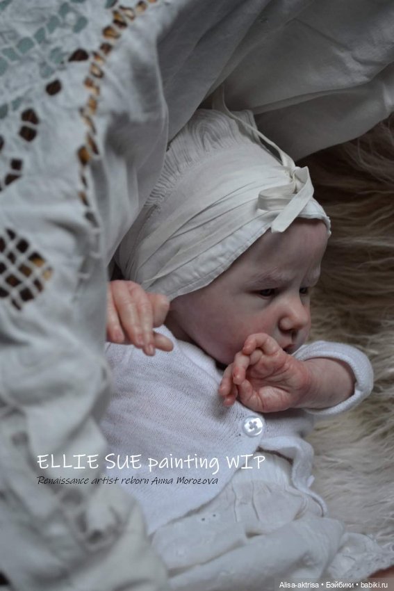 Процесс возрождения Элли Сью.Кукла -реборн Анны Морозовой