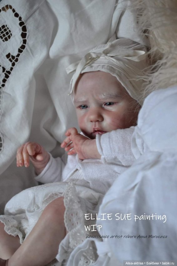 Процесс возрождения Элли Сью.Кукла -реборн Анны Морозовой