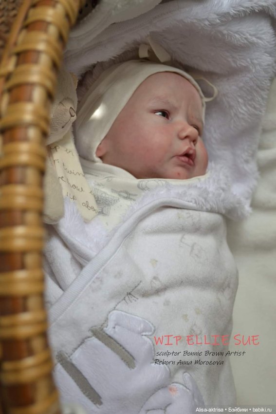 Процесс возрождения Элли Сью.Кукла -реборн Анны Морозовой (фото 7)