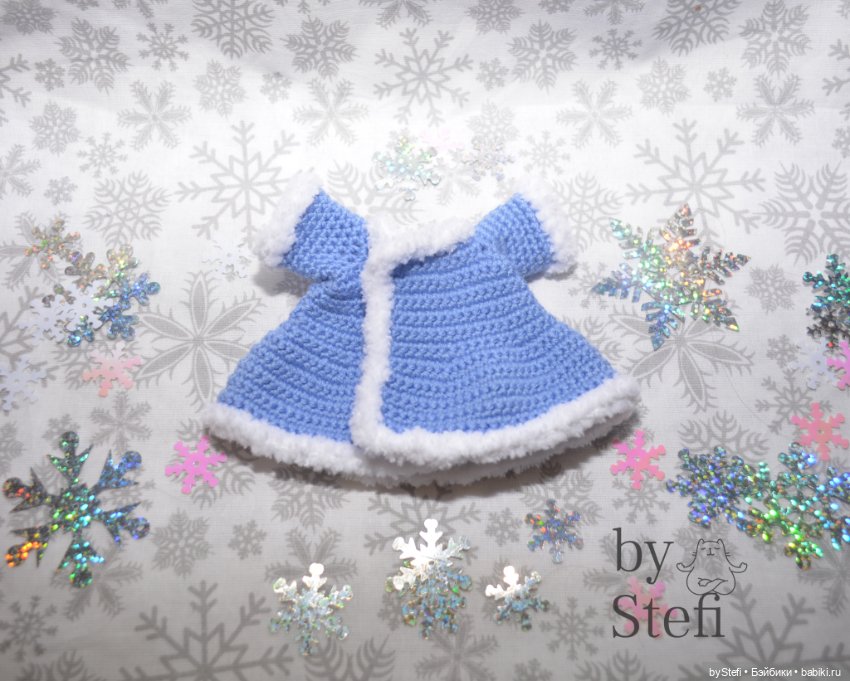 Добавила я шубку Снегурочке (фото 8)