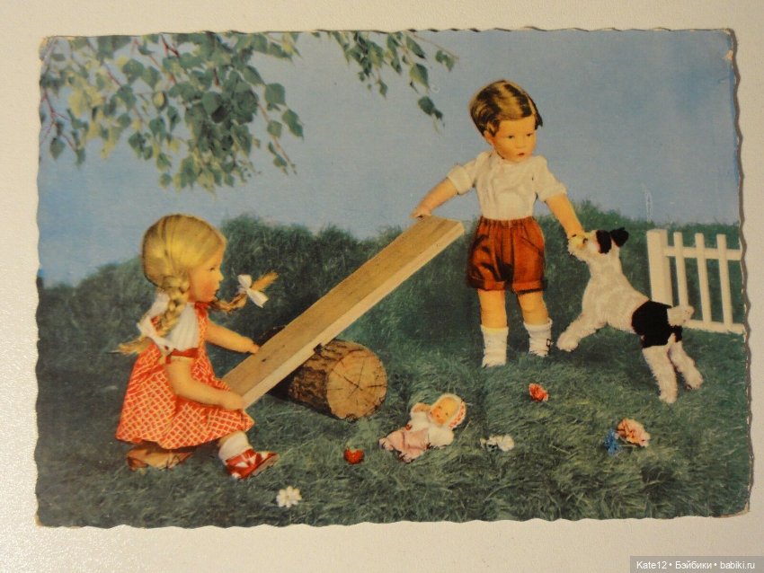 Открытки Kathe Kruse Кате Крузе