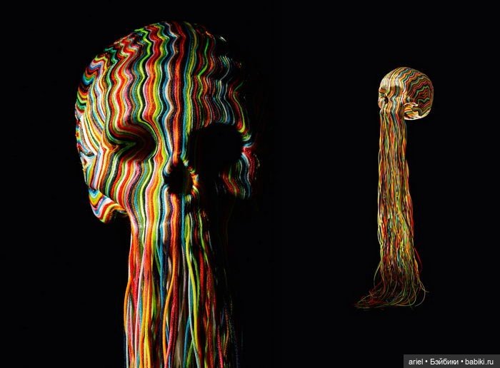 Интересные черепа от автора Jim Skull (фото 8)