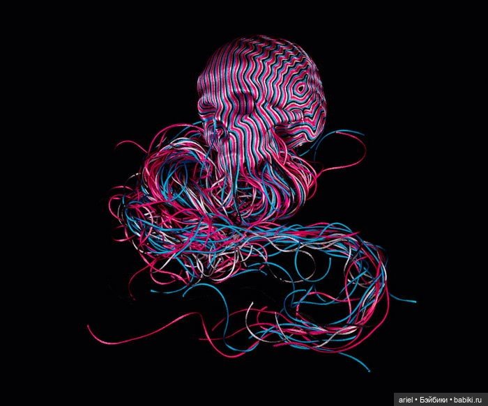 Интересные черепа от автора Jim Skull (фото 4)