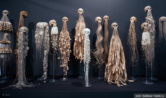 Интересные черепа от автора Jim Skull