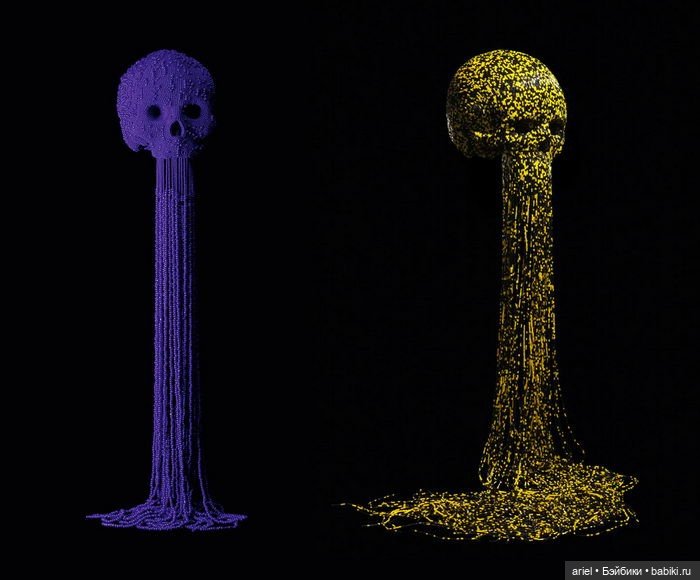 Интересные черепа от автора Jim Skull (фото 2)