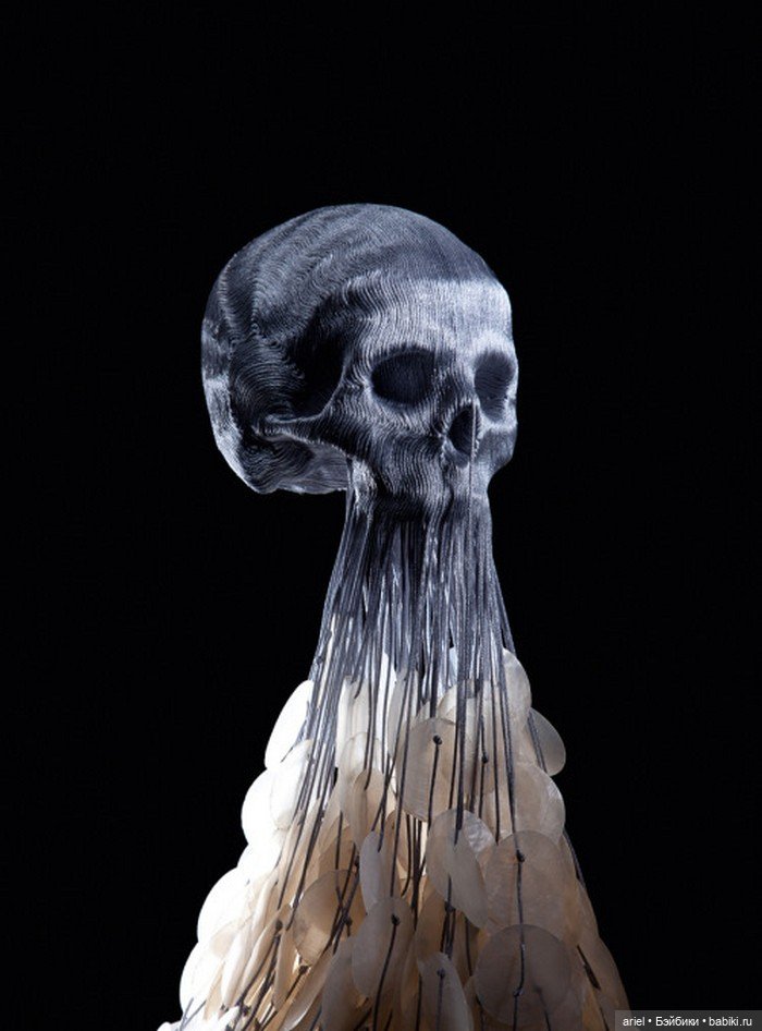 Интересные черепа от автора Jim Skull