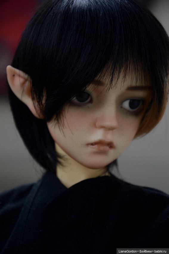 Покрасила новобранца!^-^ — Гибридизация кукол BJD (БЖД): пересадка головы (фото 7)