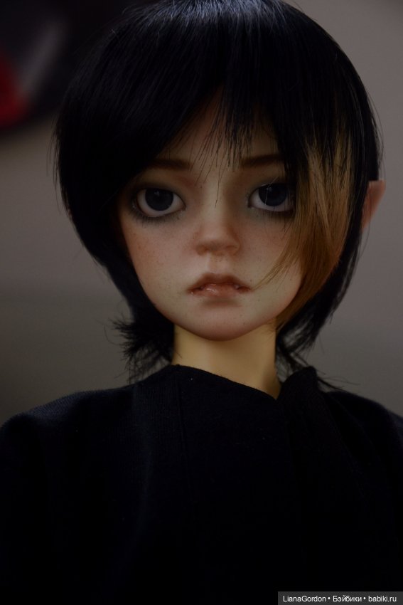 Покрасила новобранца!^-^ — Гибридизация кукол BJD (БЖД): пересадка головы (фото 5)