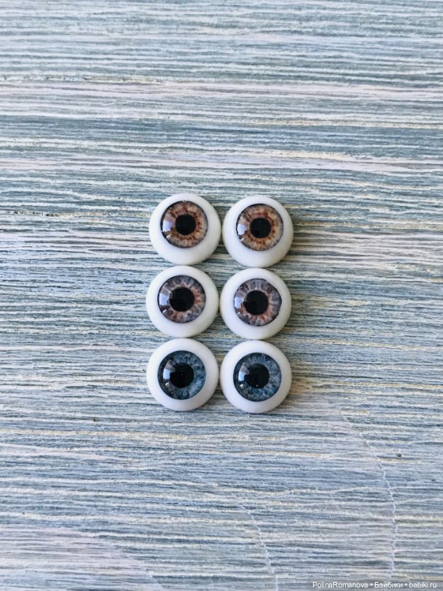 Анонс глаз для кукол 8 мм (фото 9)