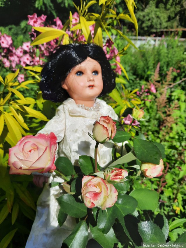 Просто утром вышли в сад — Антикварные куклы Unis France (Юнис): молд 301