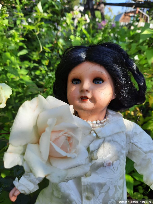 Просто утром вышли в сад — Антикварные куклы Unis France (Юнис): молд 301