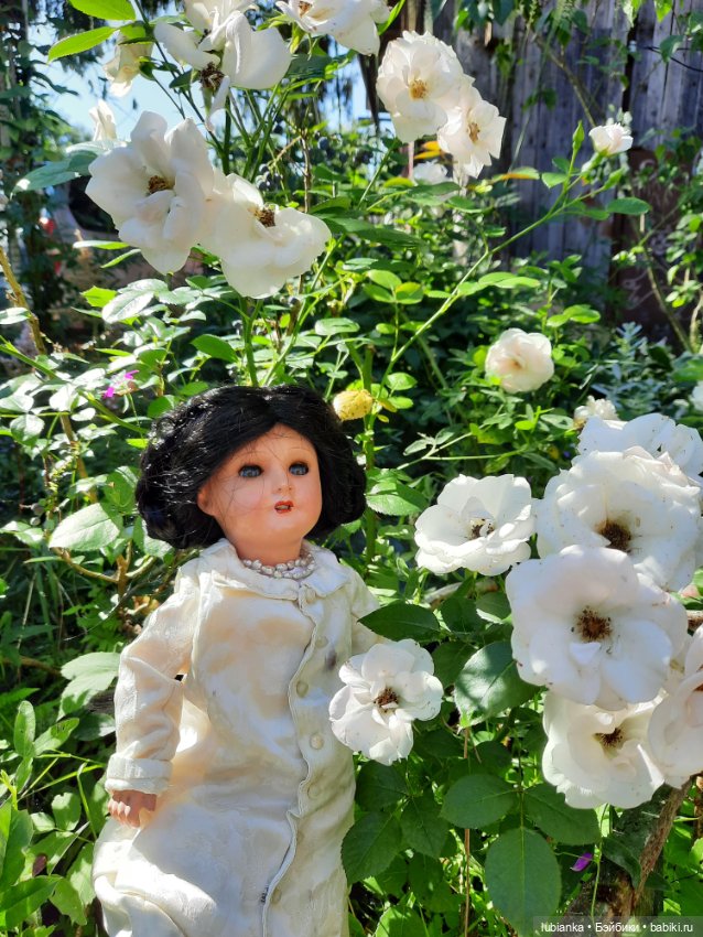 Просто утром вышли в сад — Антикварные куклы Unis France (Юнис): молд 301