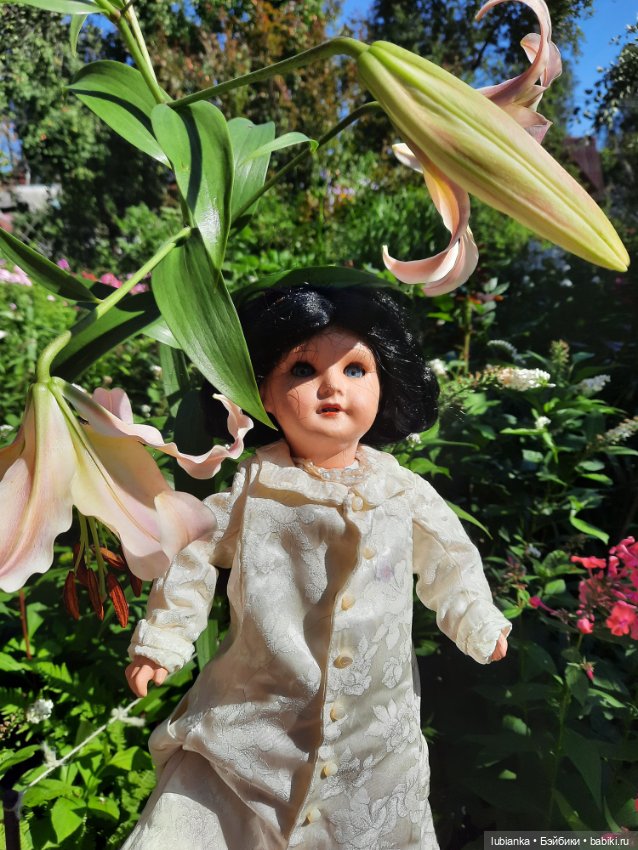 Просто утром вышли в сад — Антикварные куклы Unis France (Юнис): молд 301