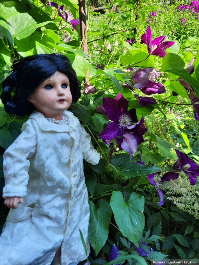 Просто утром вышли в сад — Антикварные куклы Unis France (Юнис): молд 301