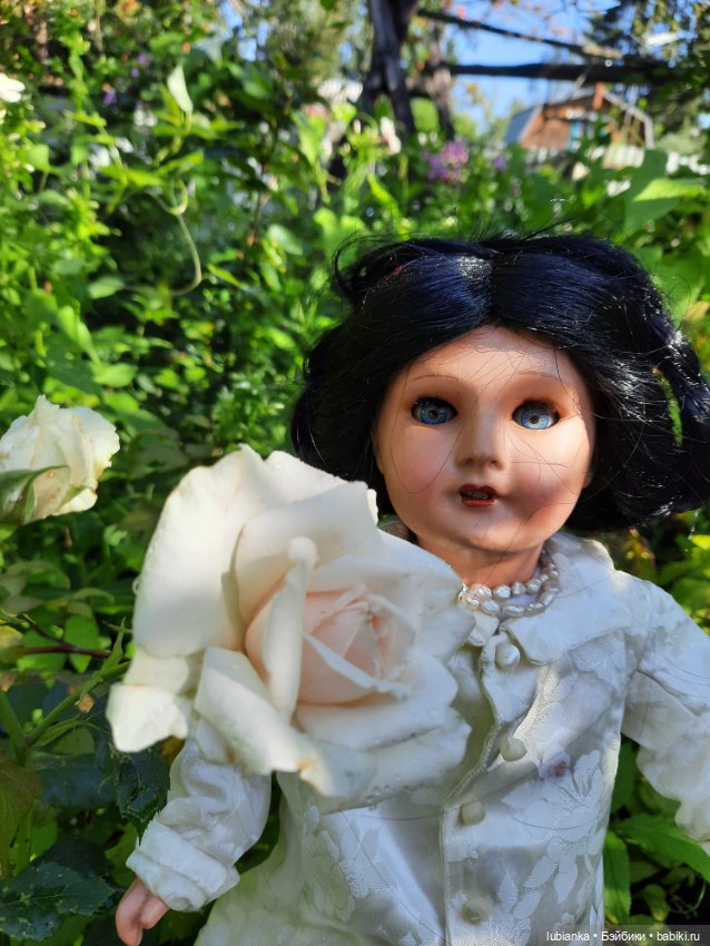 Просто утром вышли в сад — Антикварные куклы Unis France (Юнис): молд 301