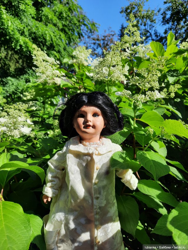 Просто утром вышли в сад — Антикварные куклы Unis France (Юнис): молд 301