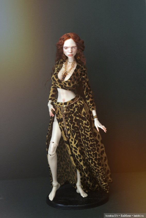 Саванна альбинос — Авторские шарнирные куклы своими руками: лепка (фото 6)