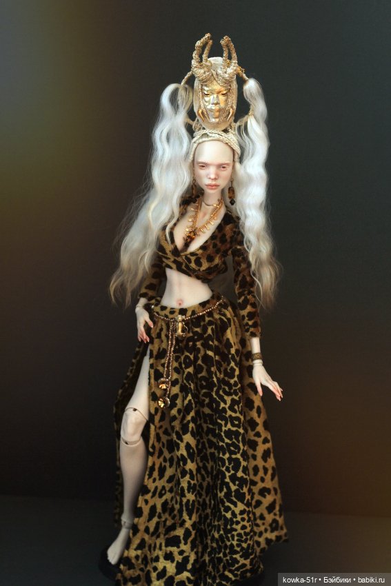 Саванна альбинос — Авторские шарнирные куклы своими руками: лепка (фото 5)