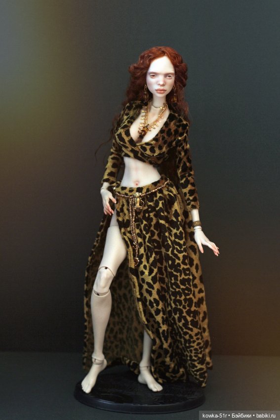 Саванна альбинос — Авторские шарнирные куклы своими руками: лепка